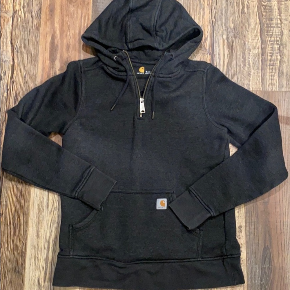 Carhartt quarter zip hoodie
